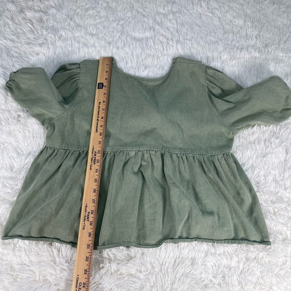 POL | SAGE TIE BACK BABYDOLL TOP - Picture 11 of 11